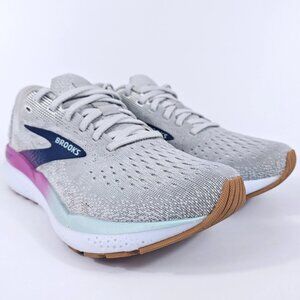 Brooks Ghost 16 Women's 6.5 Neutral Cushioned Road Running Shoes Gray Blue